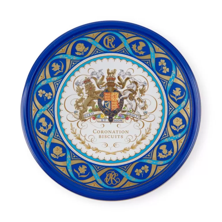 Royal Collection Shop The Coronation Biscuit Tin | Biscuits