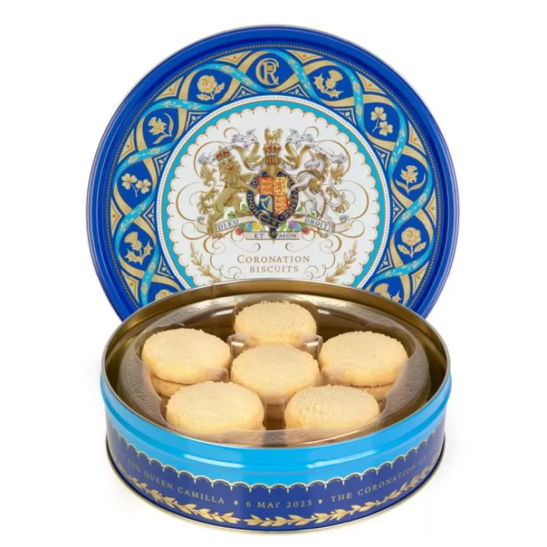 Royal Collection Shop The Coronation Biscuit Tin | Biscuits