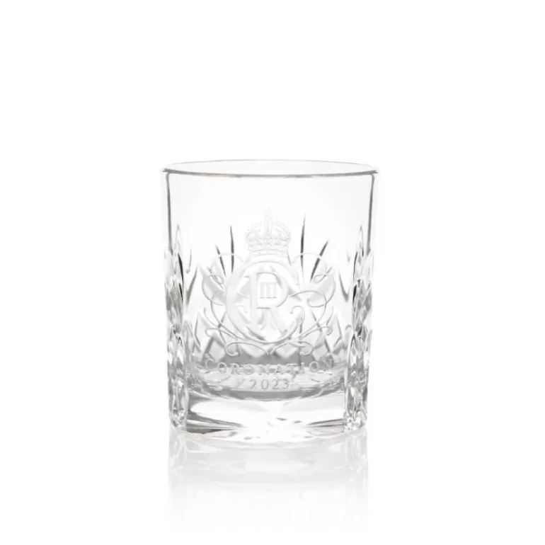 Royal Collection Shop The Coronation Crystal Tot Glass | Wine & Spirits