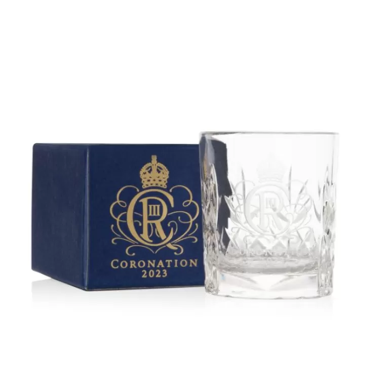 Royal Collection Shop The Coronation Crystal Tot Glass | Wine & Spirits