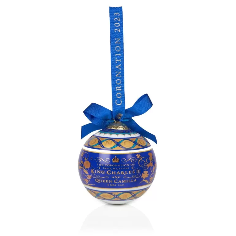 Royal Collection Shop The Coronation Limited Edition Bauble | The Coronation Of King Charles Iii