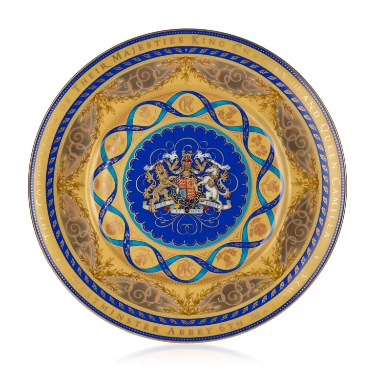 Royal Collection Shop The Coronation Limited Edition Charger Plate | Plates & Bowls