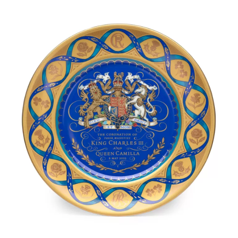 Royal Collection Shop The Coronation Limited Edition Plate | Plates & Bowls