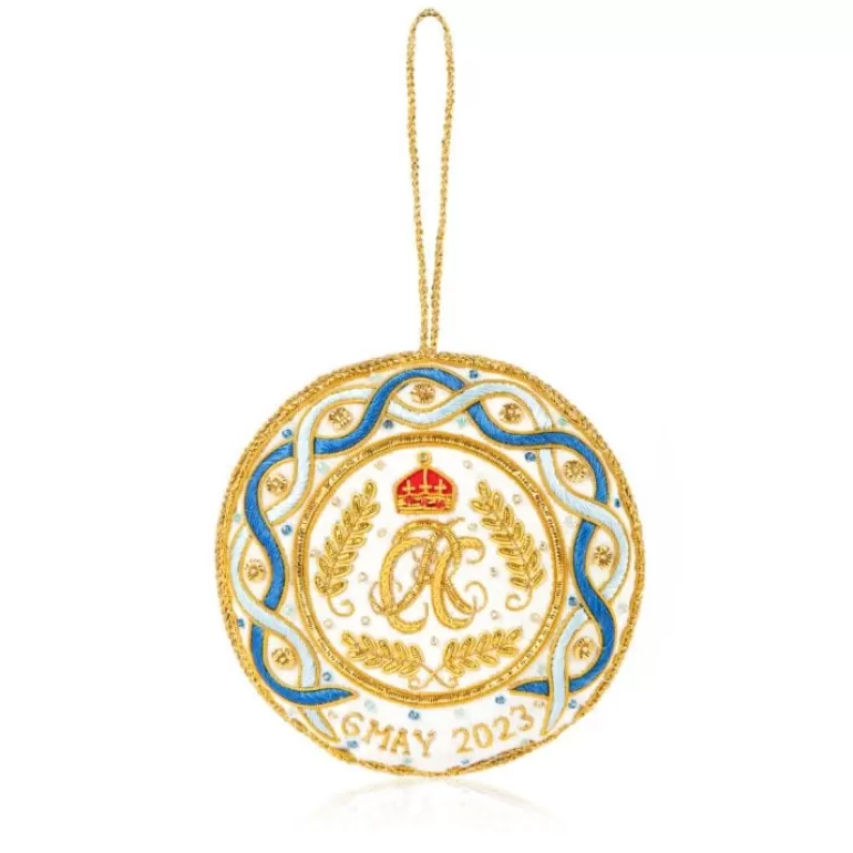 Royal Collection Shop The Coronation Roundel Decoration | Decorations