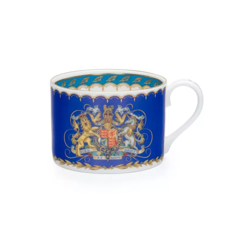Royal Collection Shop The Coronation Teacup And Saucer | Cups & Saucers