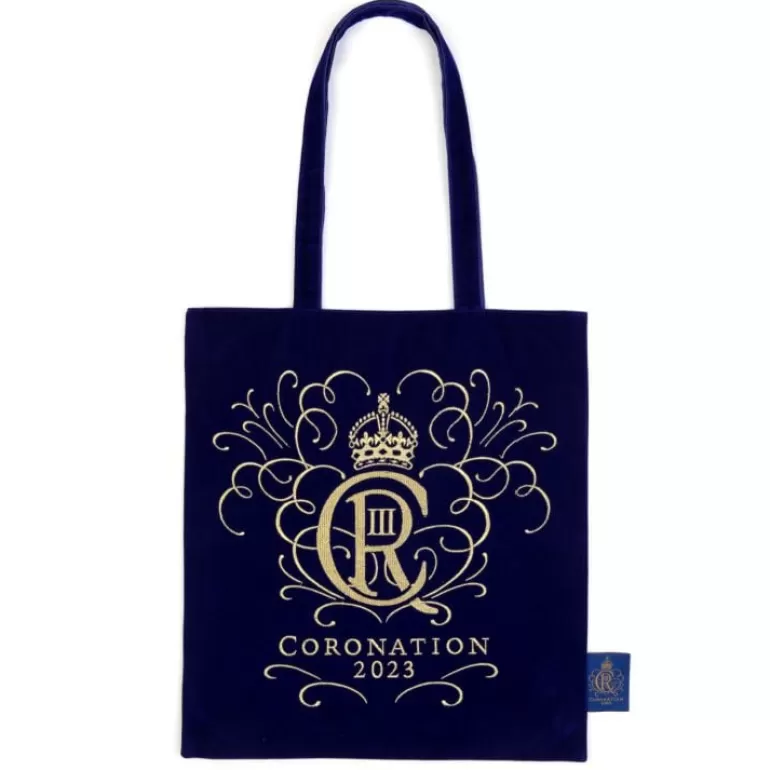 Royal Collection Shop The Coronation Velvet Tote Bag | Bags