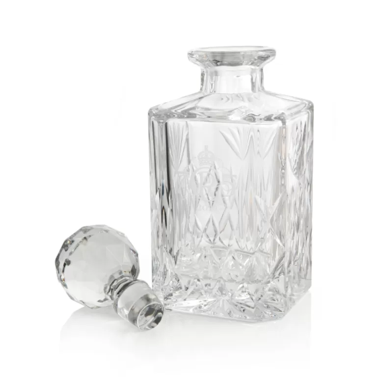 Royal Collection Shop The King'S 75Th Birthday Limited Edition Decanter | Wine & Spirits