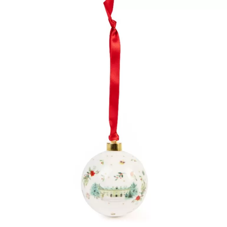 Royal Collection Shop The Palace Of Holyroodhouse Fine Bone China Bauble | Decorations
