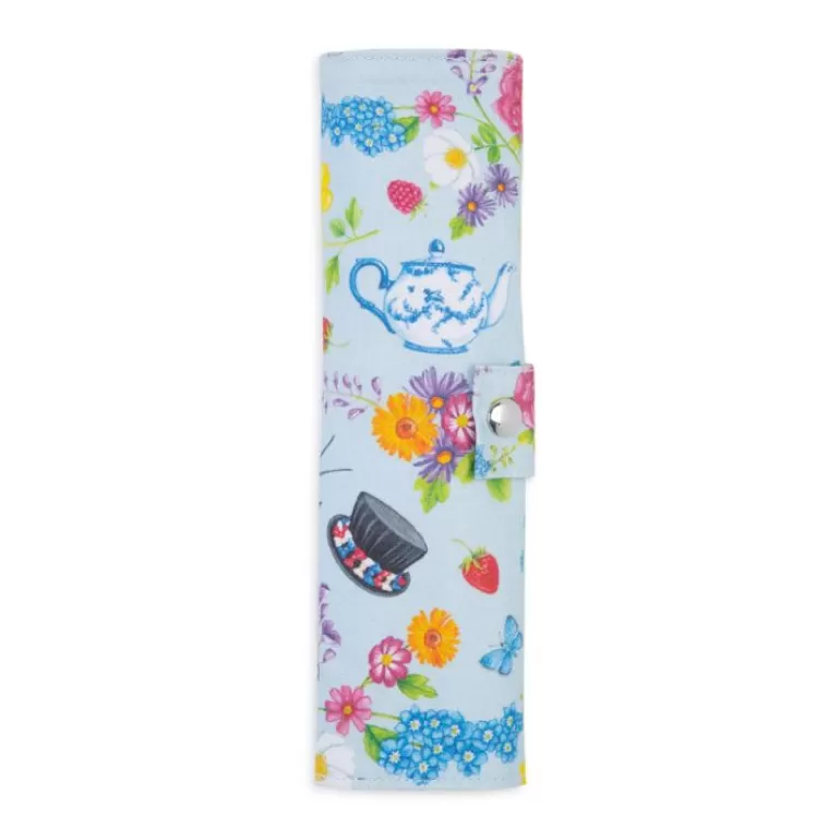 Royal Collection Shop The Summertime Blue Bamboo Cutlery Wrap | Picnics