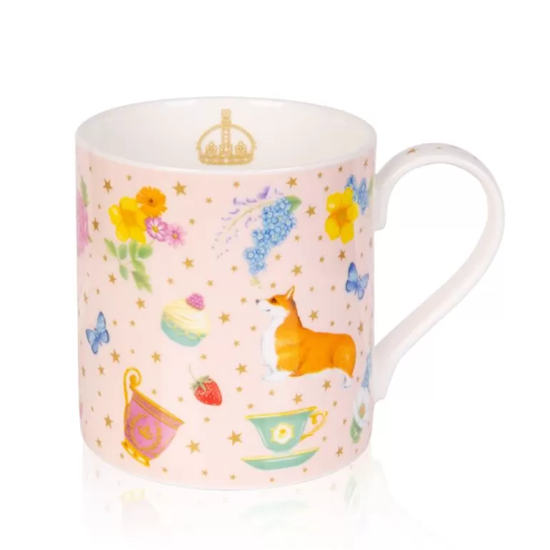 Royal Collection Shop The Summertime Pink Coffee Mug | Breakfast Table