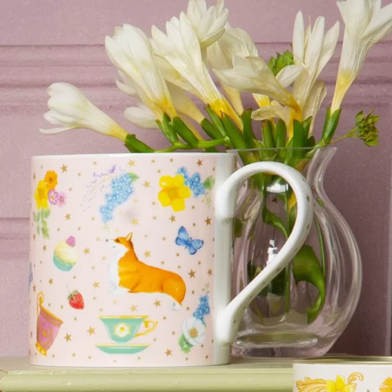 Royal Collection Shop The Summertime Pink Coffee Mug | Breakfast Table