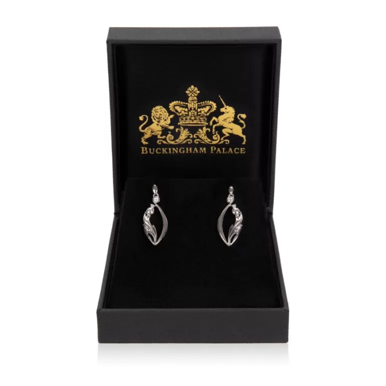 Royal Collection Shop Thistle Earrings | Earrings