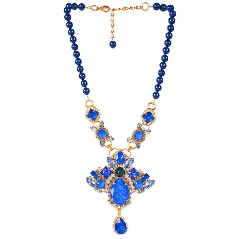 Royal Collection Shop Vicki Sarge Large Blue Necklace | Vicki Sarge