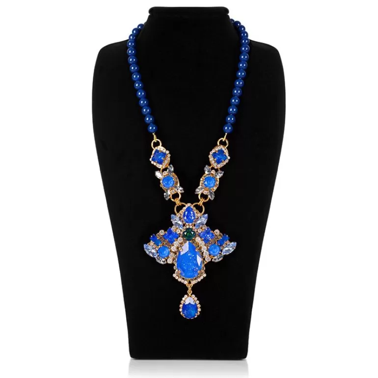 Royal Collection Shop Vicki Sarge Large Blue Necklace | Vicki Sarge