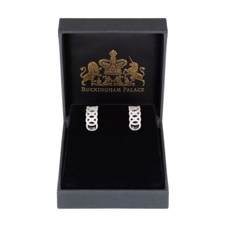 Royal Collection Shop Vladimir Half Hoop Earrings | Earrings
