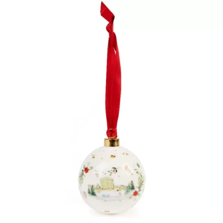 Royal Collection Shop Windsor Castle Fine Bone China Bauble | Decorations