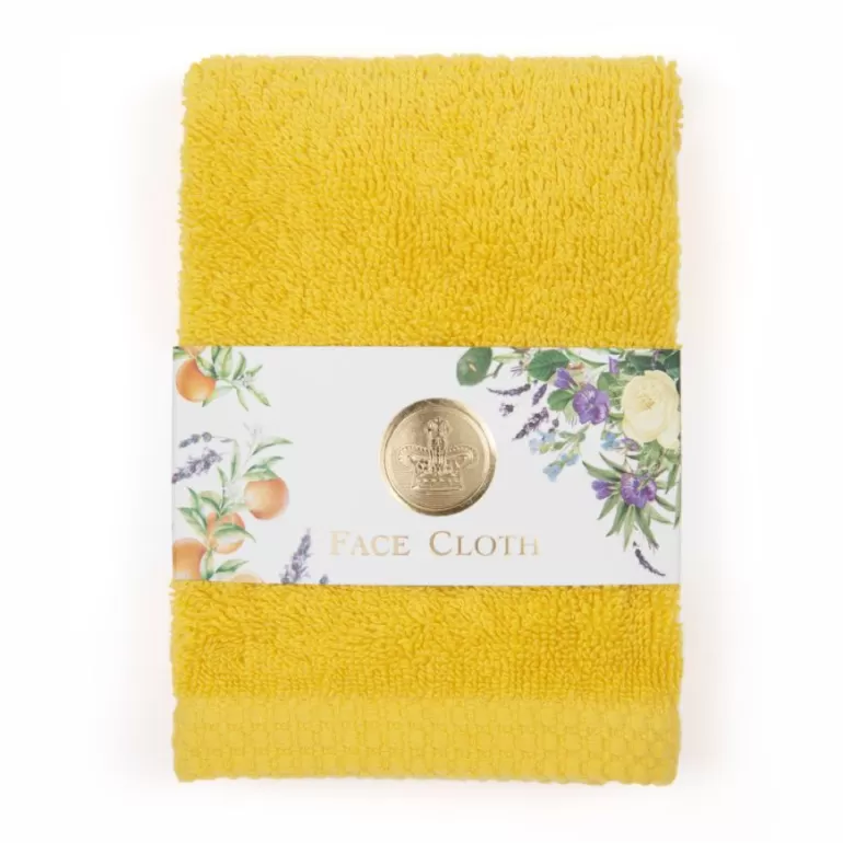 Royal Collection Shop Yellow Face Cloth | Home Linens